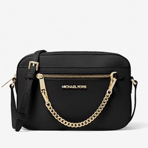 Michael Kors Saffiano Leather Crossbody Bag